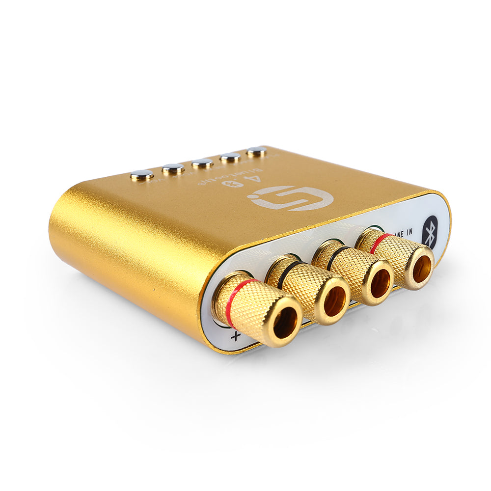 [Discontinued] Mini Stereo Hi-Fi Bluetooth 50W+50W Power Amplifier audio Headphone AMP