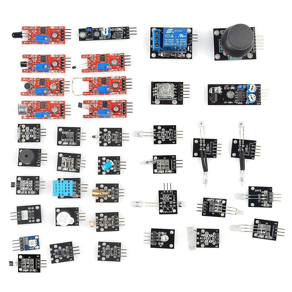 [Discontinued] 37 in 1 Sensor Kit with Mega 2560 R3