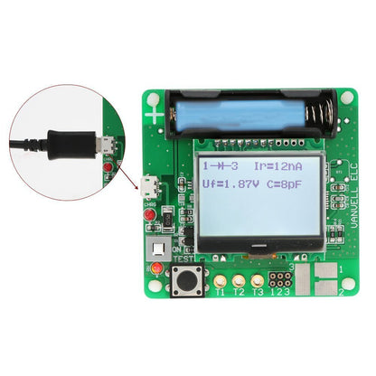 [Discontinued] SainSmart Graphics Display M328 Inductor Capacitor ESR Table Tester Meter LCR