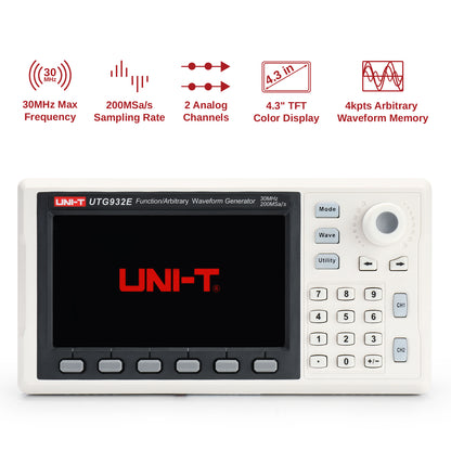 [Discontinued] [Open Box] UNI-T UTG932E Function/Arbitrary Waveform Generator