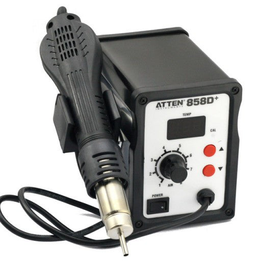 [Discontinued] New ATTEN AT 858D 220V SMD Hot Rework Digital Station Air Solder Blower Gun 220V UK