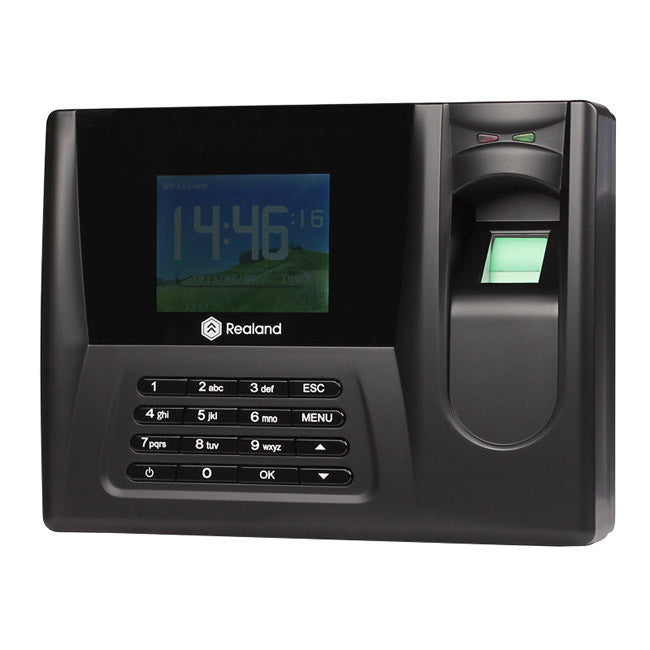 [Discontinued] Realand ZDC20 TFT Fingerprint Time Attendance Clock Employee Payroll Recorder