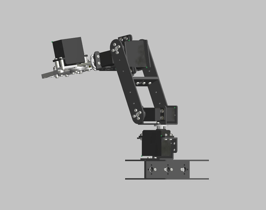 [Discontinued] S5 5-Axis Desktop Robotic Arm with Servos