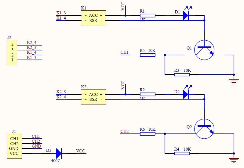 [Discontinued] 2-Channel 3V-32V Solid State Relay