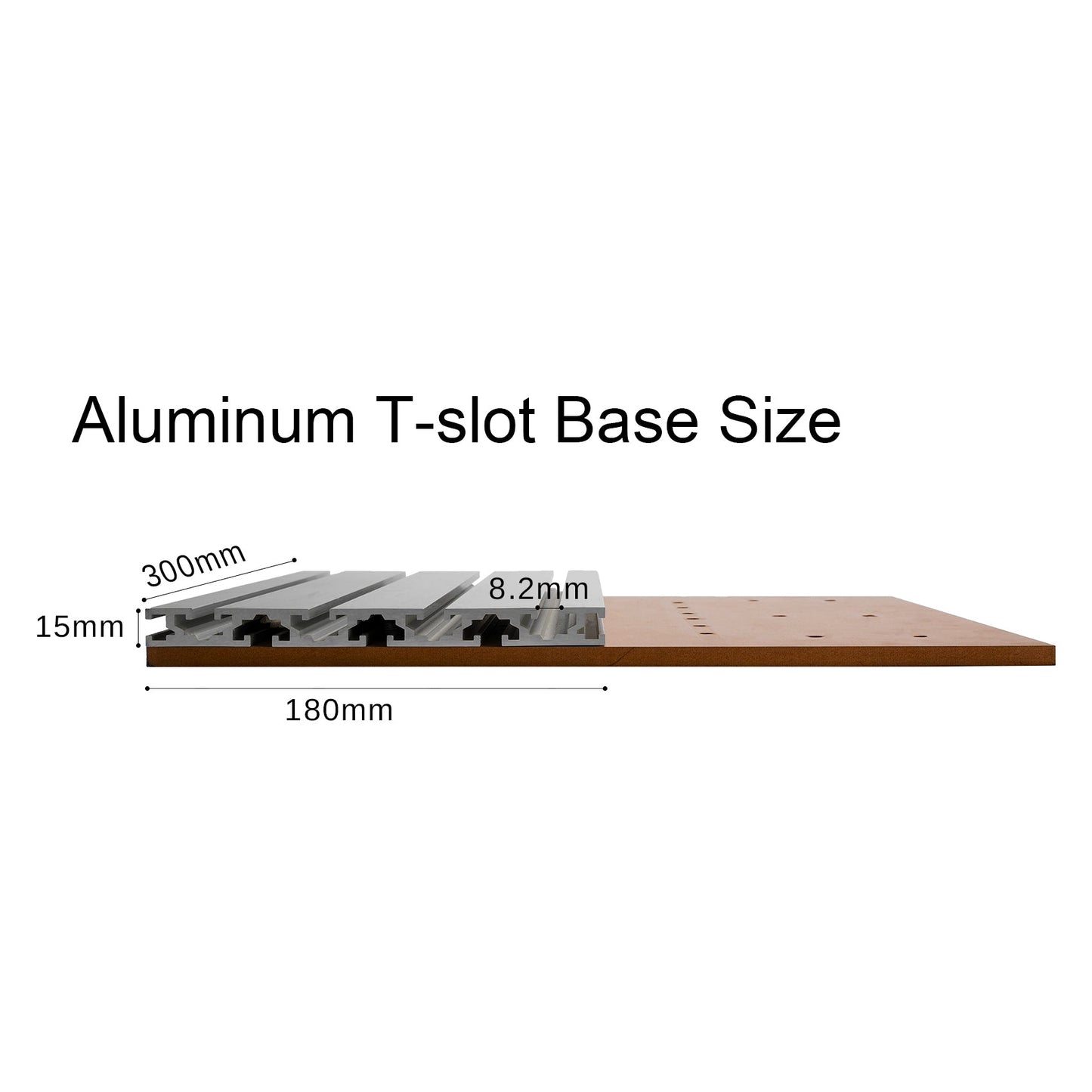 [Open Box] 3040 Aluminum HDF Spoilboard for 3018 CNC Exntension Kit