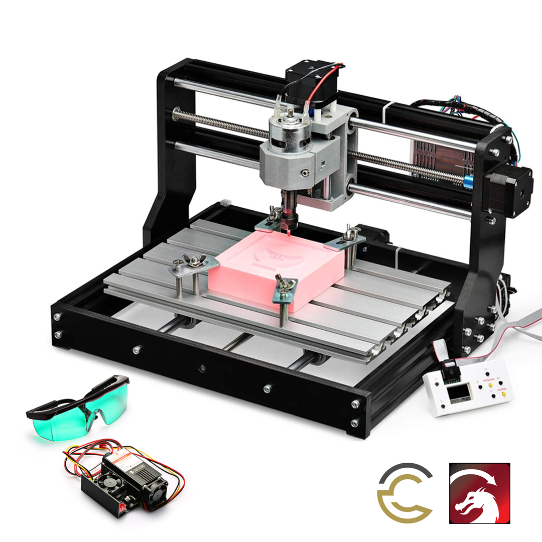 [Discontinued] Genmitsu 3018-PRO CNC & Laser Bundle