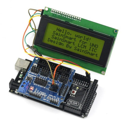 [Discontinued] SainSmart 2560 R3+ Sensor V5 + LCD2004 Yellow For Arduino UNO MEGA R3 Mega2560 Duemilanove Nano Robot