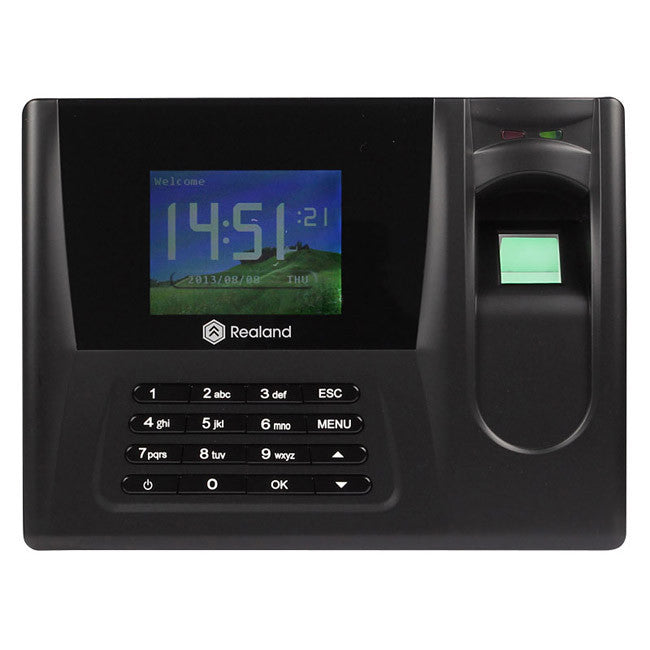 [Discontinued] Realand ZDC20 TFT Fingerprint Time Attendance Clock Employee Payroll Recorder