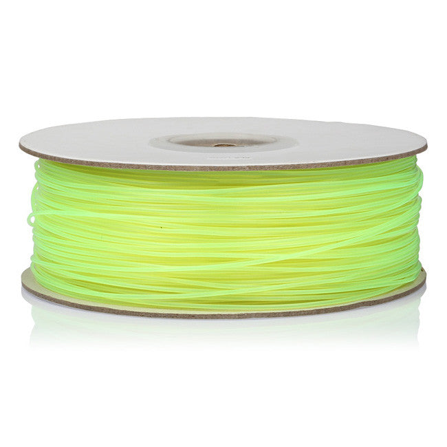 [Discontinued] Yellow, Fluorescein PLA Filament 1.75mm 1kg/2.2lb