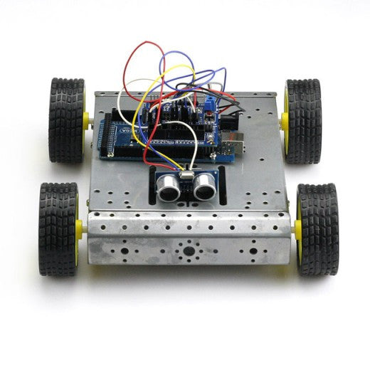 [Discontinued] 4WD Robot Car Kit with Mega 2560