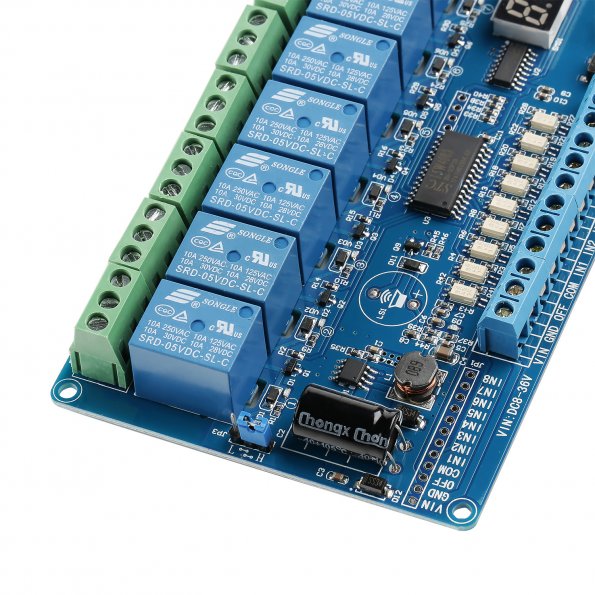 [Discontinued] 4/8-Channel Multifunctional Programmable Relay Module