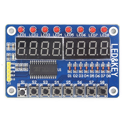 [Discontinued] 8 Bit Digital LED Tube TM1638 Keypad Display Module