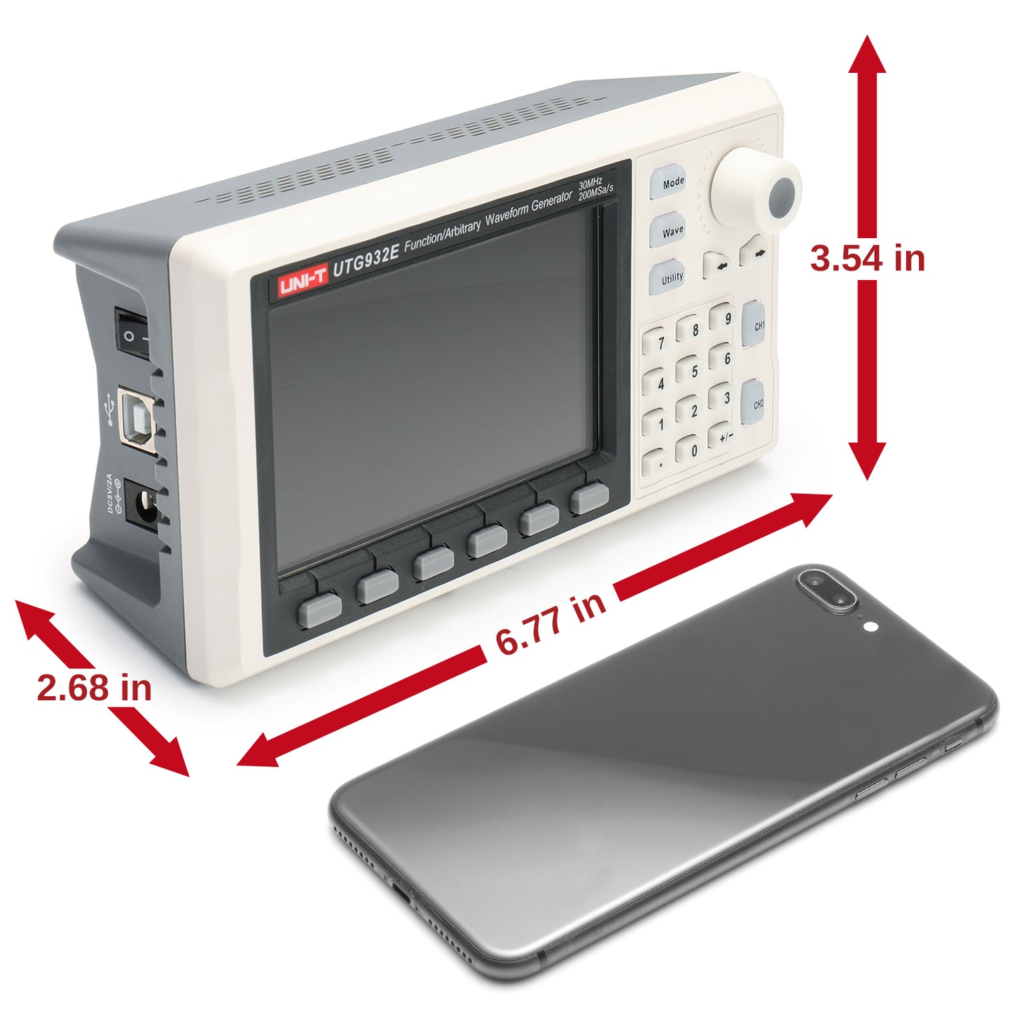 [Discontinued] [Open Box] UNI-T UTG932E Function/Arbitrary Waveform Generator