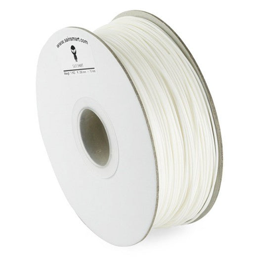 [Discontinued] White, PLA Filament 1.75mm 1kg/2.2lb