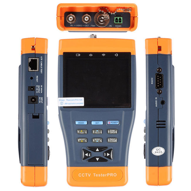 [Discontinued] ST896 3.5" LCD Monitor CCTV Security Tester Camera Video PTZ Audio UTP Test