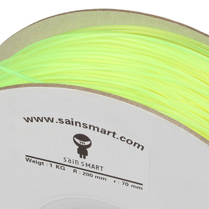 [Discontinued] Yellow, Fluorescein PLA Filament 1.75mm 1kg/2.2lb