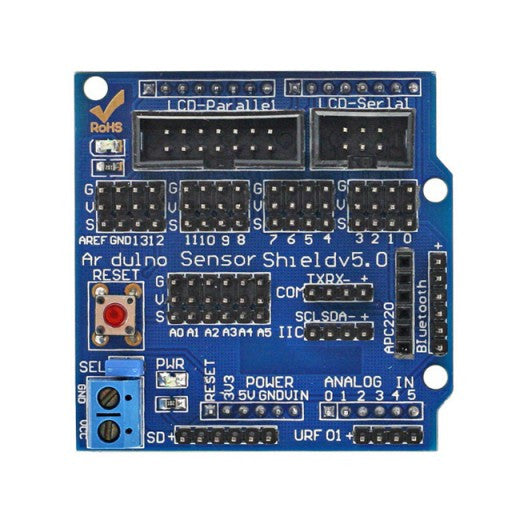 [Discontinued] Sainsmart Mega2560 +1.8''LCD Display +Sensor Shield V5 Module For Arduino Robot