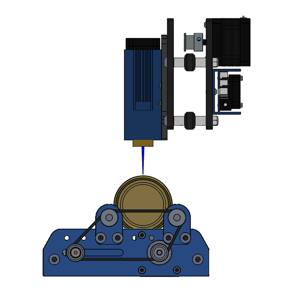 [Open Box] Laser Rotary Roller for Engraving Cylindrical Objects