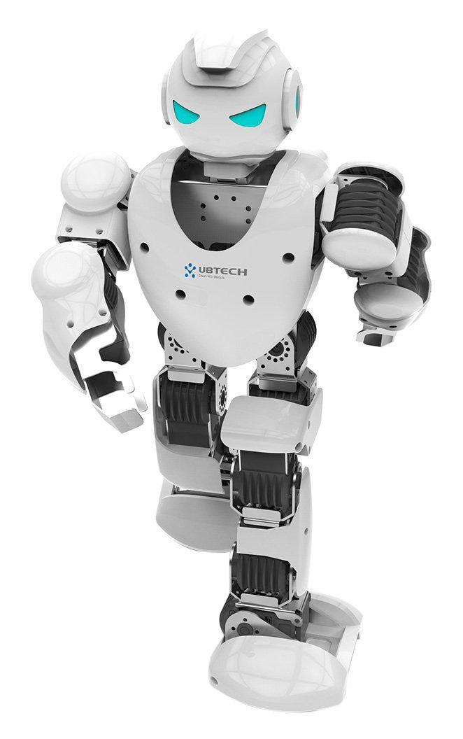 [Discontinued] Alpha 1S Intelligent 3D Programmable Humaniod Robot (White)