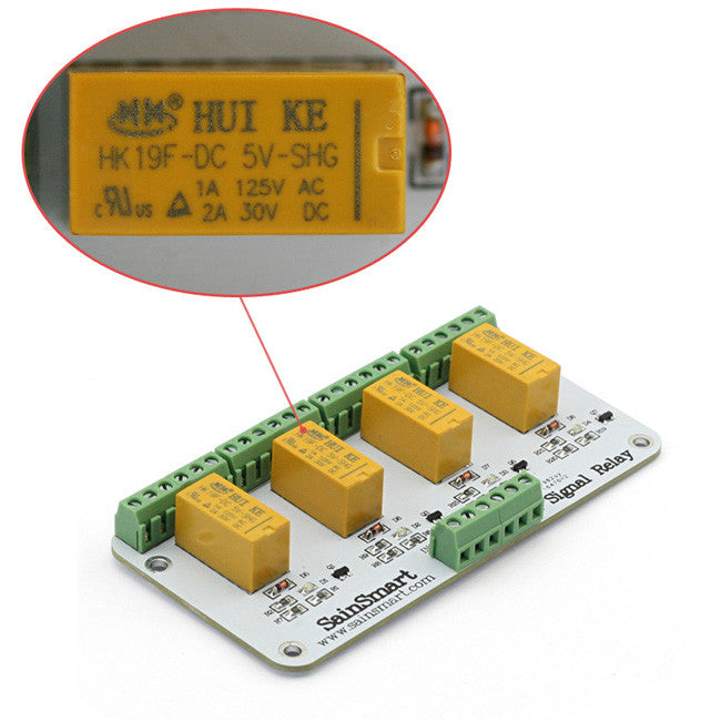 [Discontinued] 4-Channel Signal Relay Module