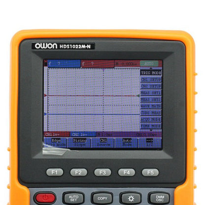 [Discontinued] Owon HDS1022M-N Handheld 20 mhz 2 Channel Digital Storage Oscilloscope & Multimeter TrueRMS AC