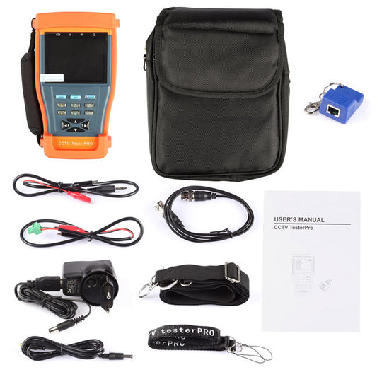 [Discontinued] ST893 3.5" Inch LCD CCTV Tester Camera Video Audio PTZ RS485 UTP Cable