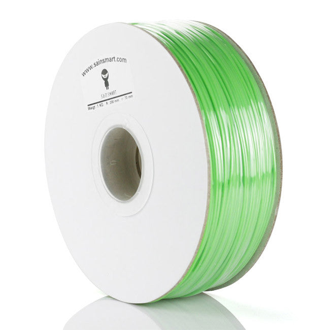 [Discontinued] SainSmart 3mm imported PLA Filament For 3D Printers 1kg *Green*