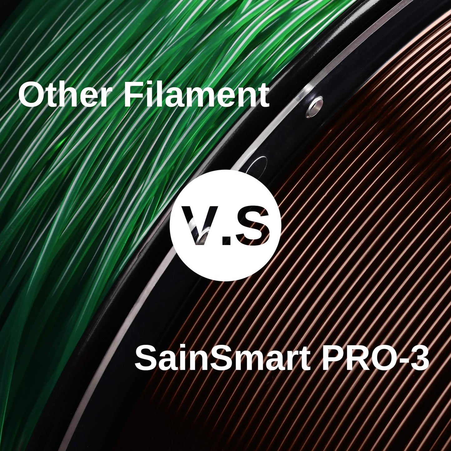 [Discontinued] SainSmart PRO-3 Series PETG Filament 1.75mm 1kg/2.2lb, Skin Tone