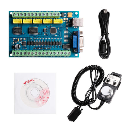 [Discontinued] SainSmart 5-Axis Mach3 USB Controller Card STB5100 with MPG Handwheel