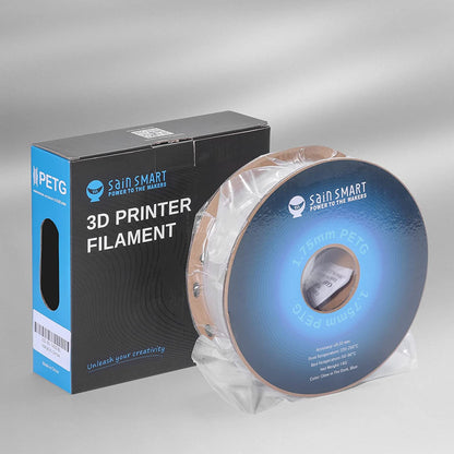 Glow-in-the-dark Blue 1.75mm PRO-3 PETG Filament, 1kg