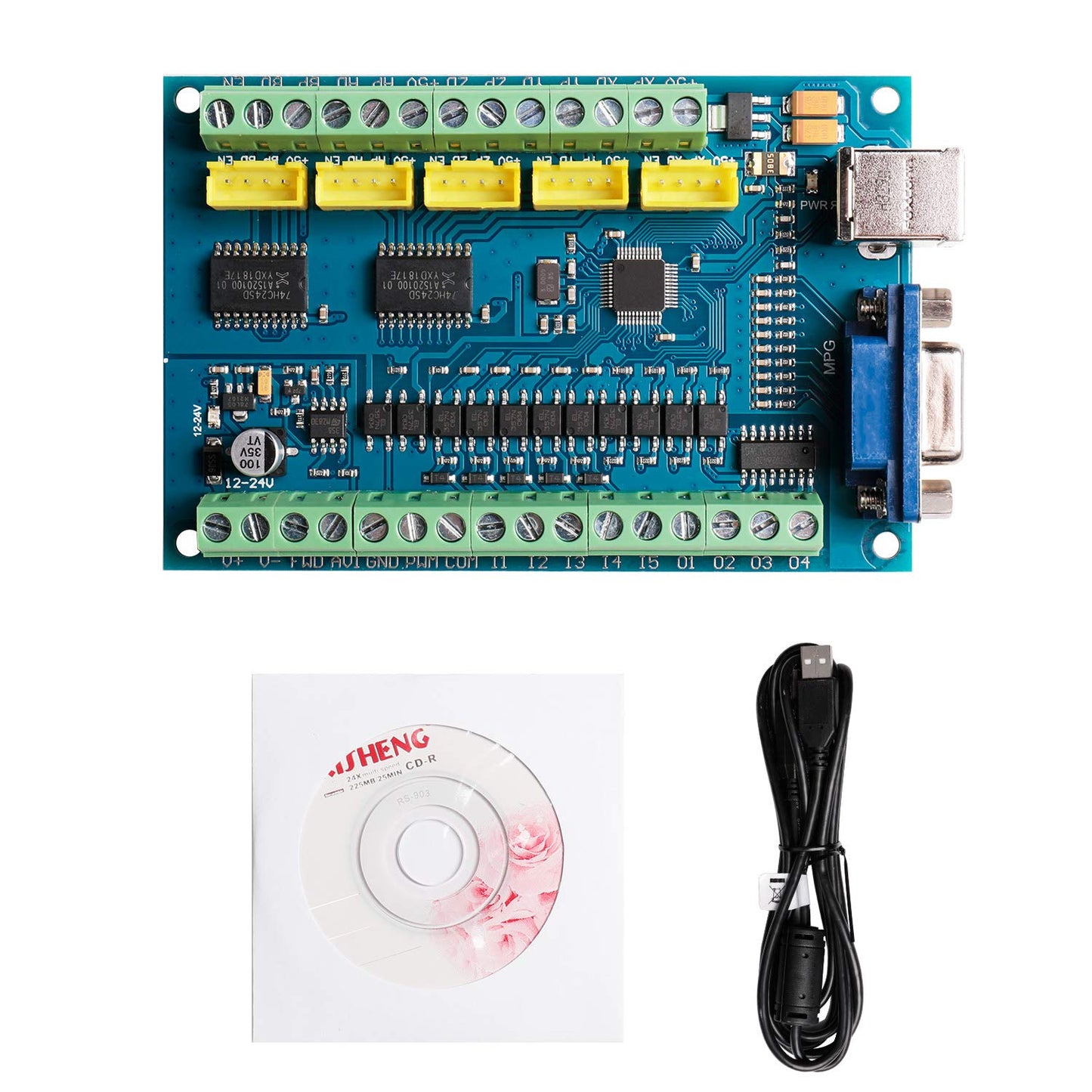 [Discontinued] SainSmart 5-Axis Mach3 USB Controller Card STB5100