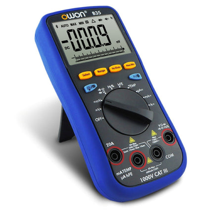 [Discontinued] Digital Multimeter with Temperature Meter, Bluetooth Interface Owon B35T (with TrueRMS)