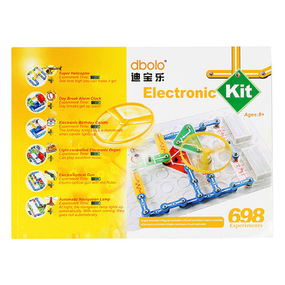 [Discontinued] Dbolo SK-10C 54-Piece Set Essential Electronic Learning Kit, 698 Experiments