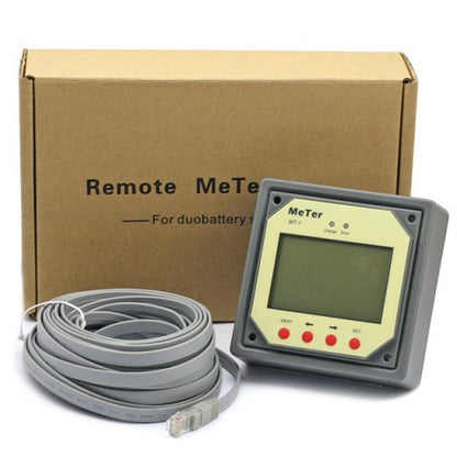 [Discontinued] Solar Regulator 12-15A 12/24V, Remote Meter LCD Display