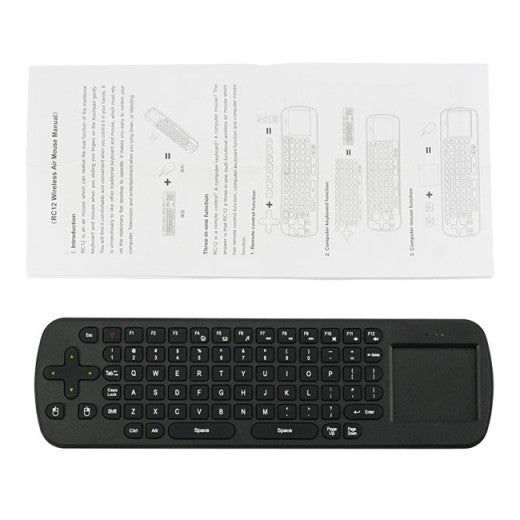 [Discontinued] MK802 II 3rd Generation Android 4.0.4 Mini PC +RC12 Wireless Mini 2.4GHz Air Mouse Keyboard With Touch Pad