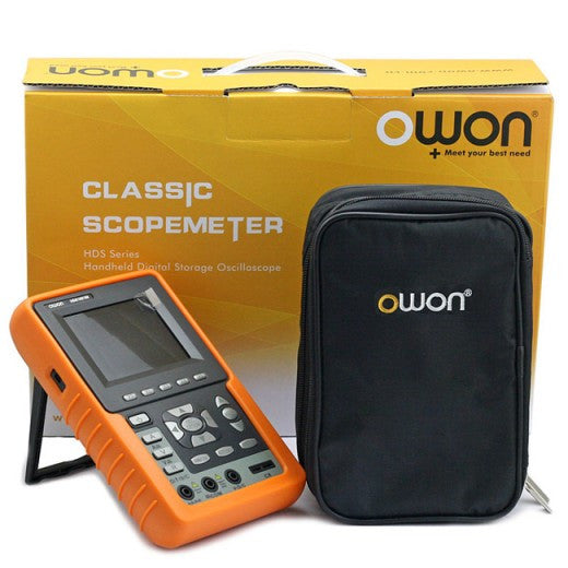 [Discontinued] Owon HDS1021M Series HDS Handheld Digital Storage Oscilloscope and Digital Multimeter, 20MHz, Single Channel, 100MS/s Sample Rate