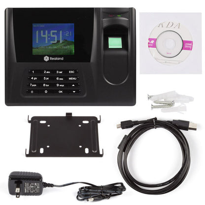 [Discontinued] Realand ZDC20 TFT Fingerprint Time Attendance Clock Employee Payroll Recorder