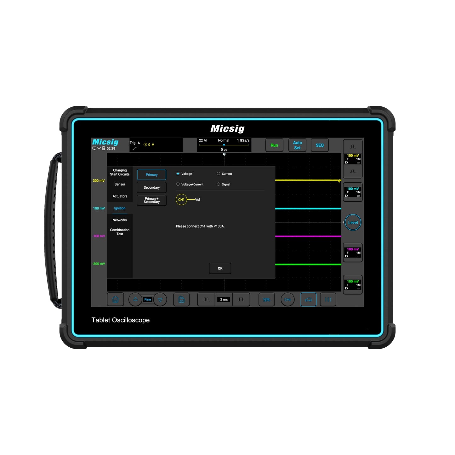 Micsig ATO-Series Automotive Tablet Oscilloscope 