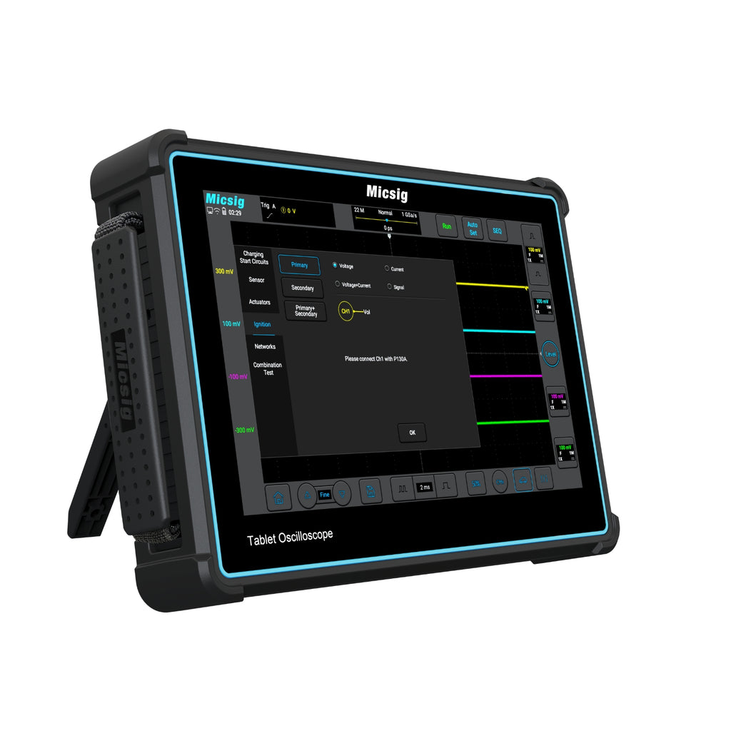 Micsig ATO-Series Automotive Tablet Oscilloscope 4 CH 100MHz, ATO1004A ...