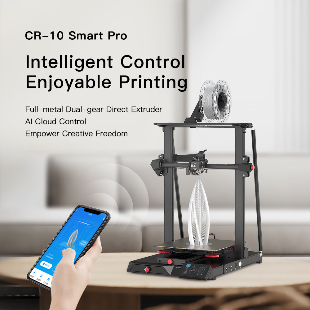 [Discontinued] Creality CR-10 Smart Pro FDM 3D Printer, with HD Camera and Remote Control