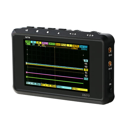 [Hide] DSO213 4-Channels Handheld Mini Digital Oscilloscope