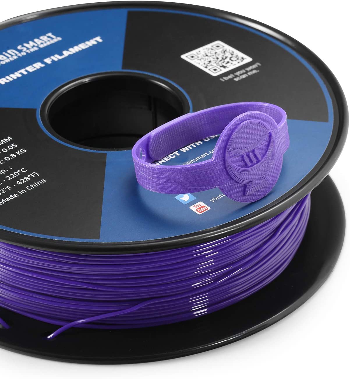 Neon Color TPU Filament Bundle Kit, Cyberpunk Color 1.75mm 0.8kg/1.76lb