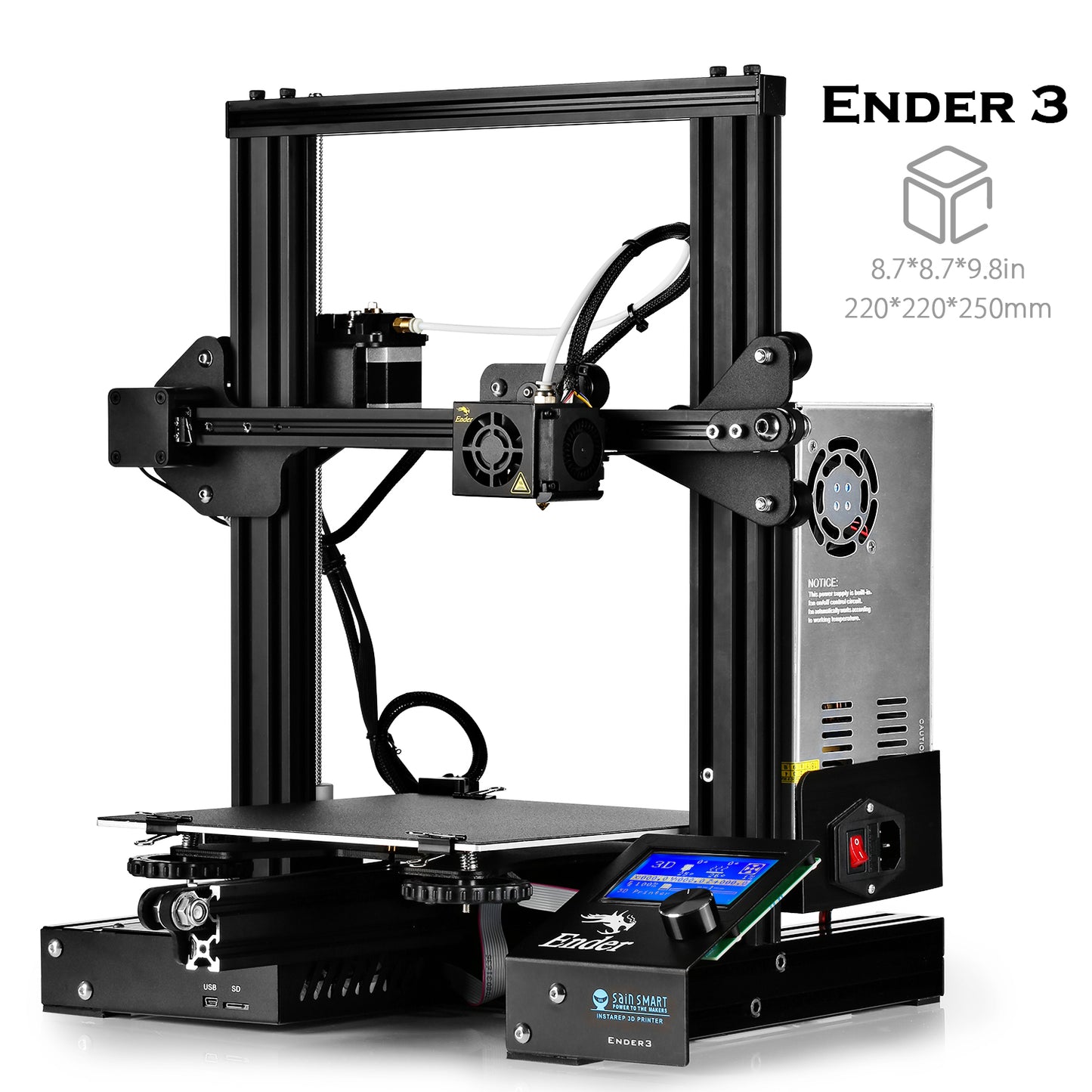 [Discontinued] SainSmart x Creality3D Ender-3 3D Printer EU Power