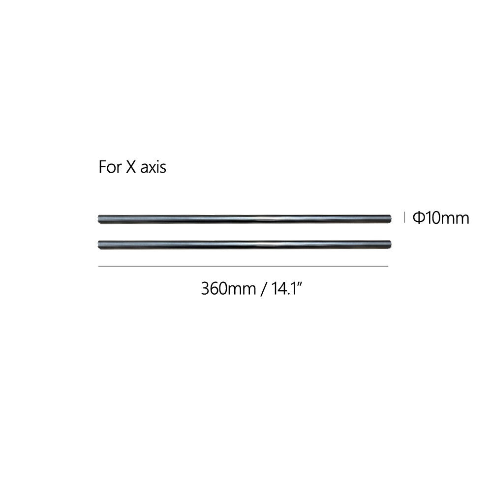 [Replacement] 3018-PRO Guide Rail of X Axis, 360mm, ⌀ 10mm, 1pc