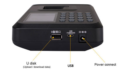 New N-A6 Biometric Fingerprint Time Attendance Clock, USB Communication