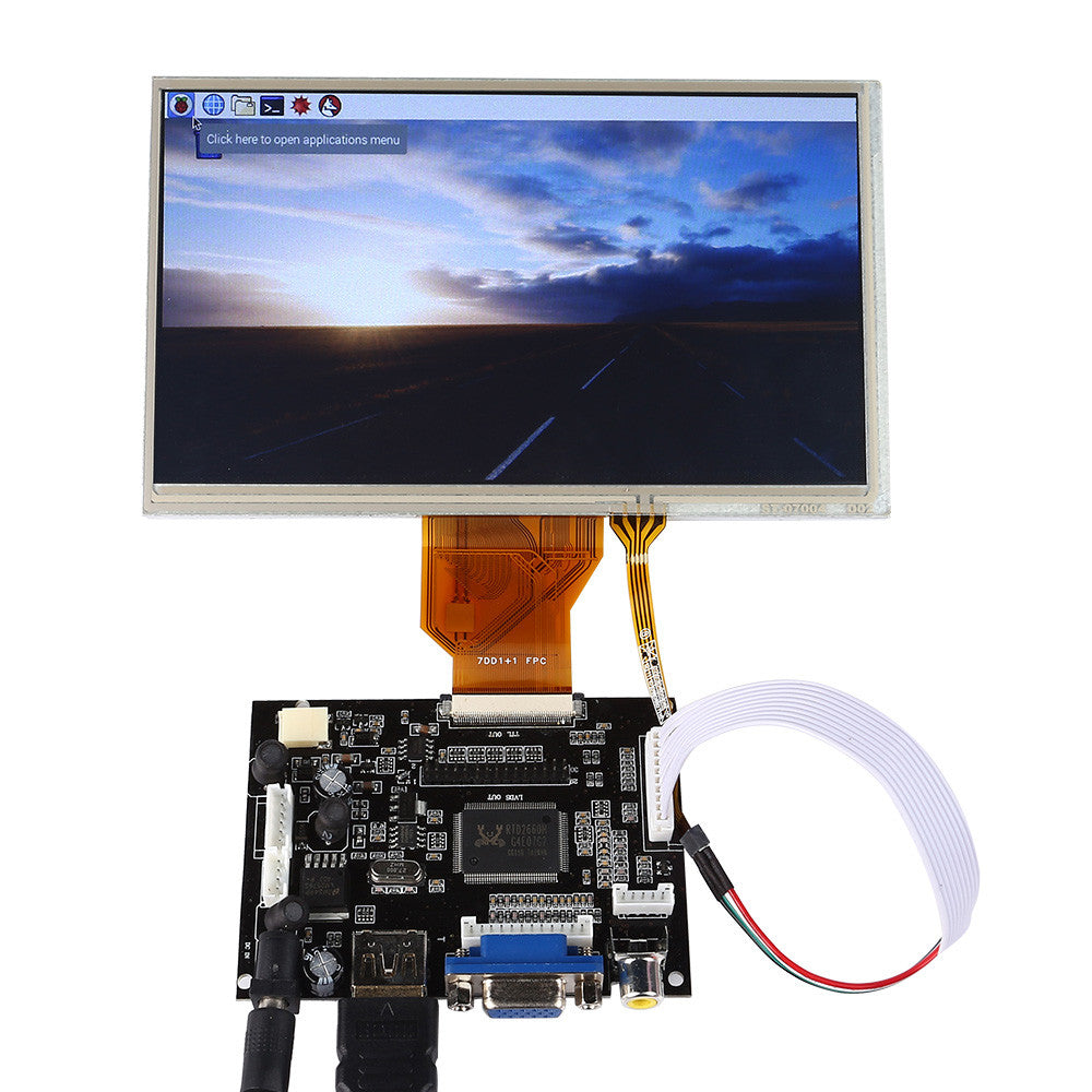 [Discontinued] Pi 3 7" Touch Screen LCD Kit