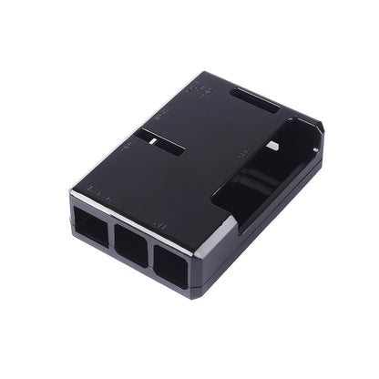 [Discontinued] Pi2/Pi3 ABS Plastic Case, Bright Black