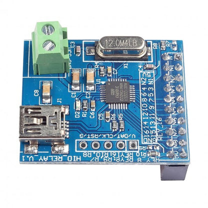 [Discontinued]16-Channel USB HID Programmable Control Relay Module[US ONLY]