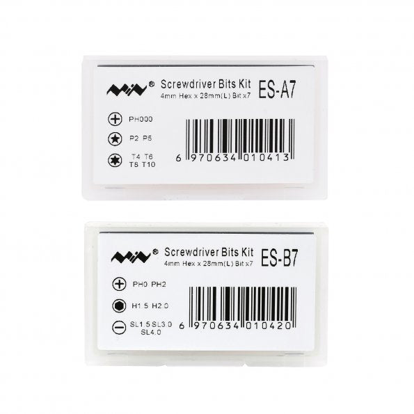 [Discontinued] ES-A7&B7 Bits Set for ES120/ES121