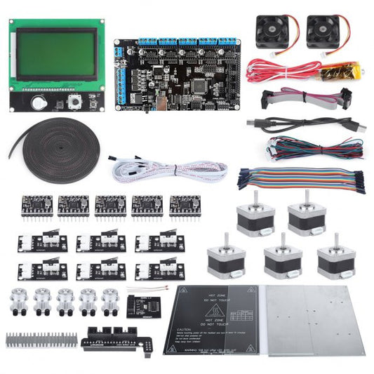 [Discontinued] SainSmart Ramps V2 LCD12864 A4988 MK2b J-head Endstop 3D Printer Kit For RepRap